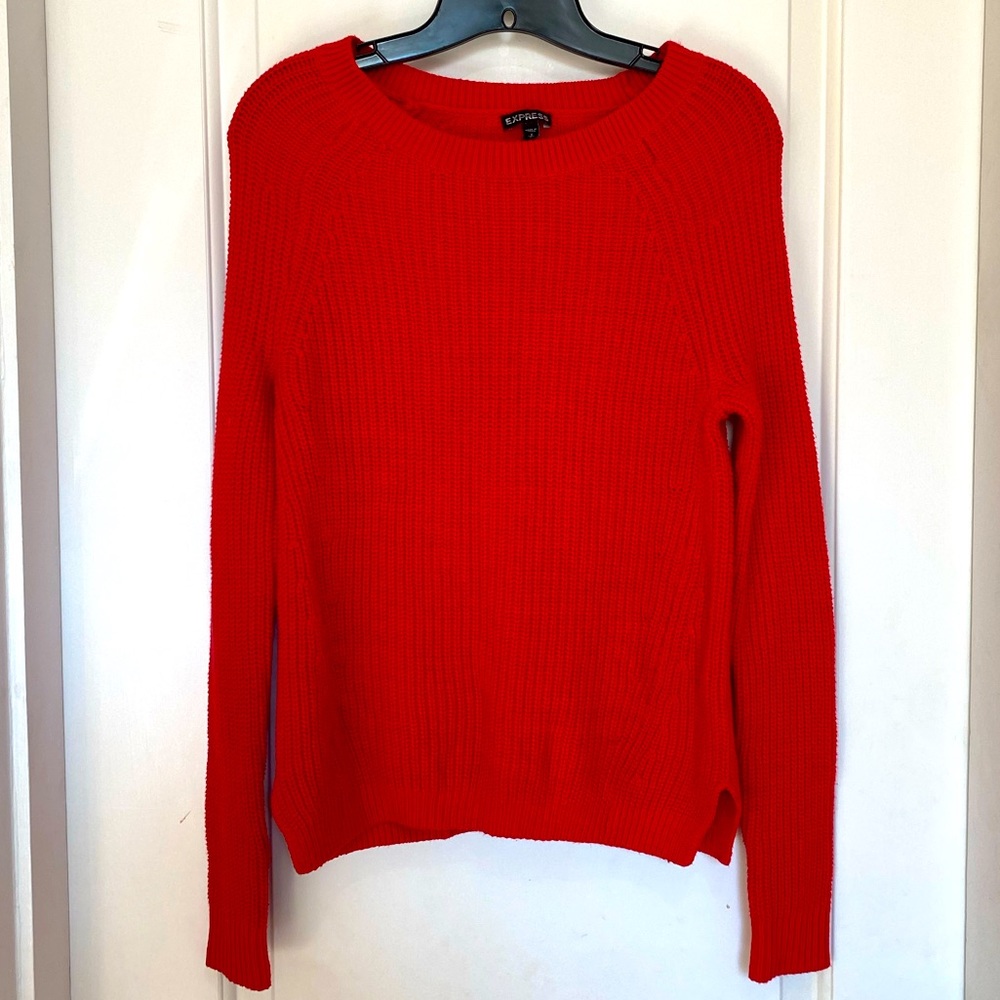 Cozy & beautiful red sweater from Express